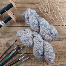 Hand Spun Wool Yarn #11 - merino extra fine