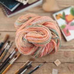 Handspun natural wool, Slovak merino #13 | Woolento