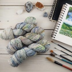 MELÁNIA - pletacia priadza, merino deluxe DK, Woolento