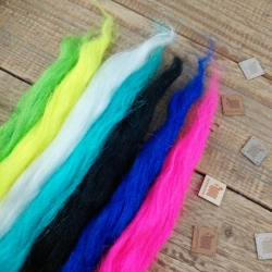 GLOW NYLON  česané trblietavé  vlákno na tvorenie | Woolento