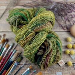 Ručne pradená priadza,  merino blend #28 | Woolento