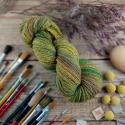 Ručne pradená priadza,  merino blend #28 | Woolento