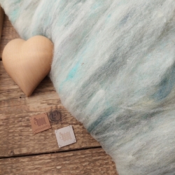 Merino vlna na pradenie a plstenie, art batt No.2 | Woolento