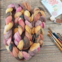 HNEDÁ/ RUŽOVÁ/ ZLATÁ slovenská merino vlna | Woolento