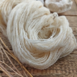 Hand Spun Wool natural slovakian merino, Woolento knitting yarn