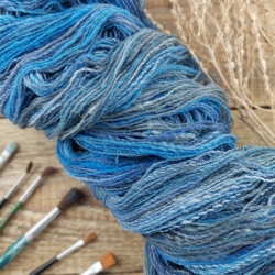 Handspun natural wool, Slovak merino #8 | Woolento