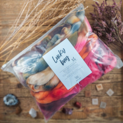 LUCKY BAG XL AUTUMN  farebný mix vlny merino | Woolento