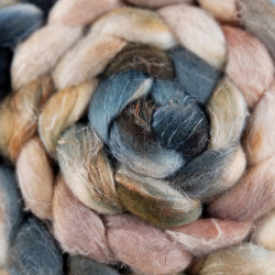 BÉŽOVÁ/ ŠEDÁ/ HNEDÁ česanec merino a ľan | Woolento