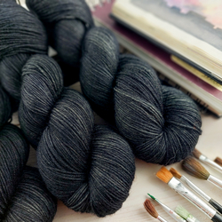 CHARCOAL  Fine Sock | Woolento 