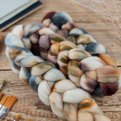 KRÉMOVÁ/ TAUPE slovenská merino vlna | WoolentoKRÉMOVÁ/ TAUPE