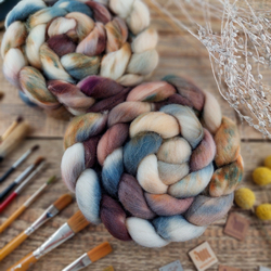 KRÉMOVÁ/ TAUPE slovenská merino vlna | WoolentoKRÉMOVÁ/ TAUPE