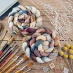 KRÉMOVÁ/ TAUPE česanec Corriedale | Woolento