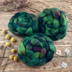TMAVÁ ZELENÁ merino extra jemné | Woolento