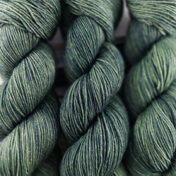 DEEP SAGE Fine Sock | Woolento