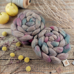 HNEDÁ/ STARORUŽOVÁ/ ZELENÁ  alpaca superfine | Woolento 