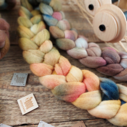 HNEDÁ/ ŠEDÁ/ HORČICOVÁ vlna merino extra fine | Woolento 