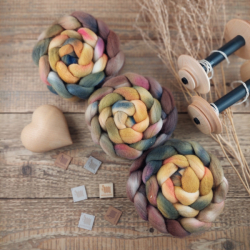 HNEDÁ/ ŠEDÁ/ HORČICOVÁ vlna merino extra fine | Woolento 