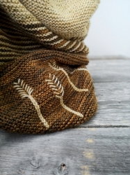 VILJAPELLOT - shawl knitting yarn set, Woolento silk-merino