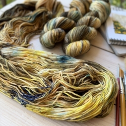  HAPPY CYRIL ručně barvená příze Just Wool | Woolento