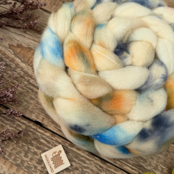 SLONOVINOVÁ/ MODRÁ  hand-dyed local merino wool | Woolento