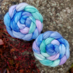 LILA/ MODRÁ/ MENTOLOVÁ vlna corriedale a tencel | Woolento