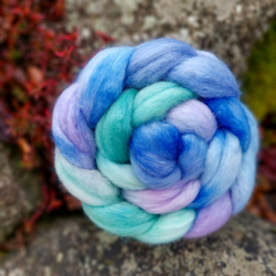 LILA/ MODRÁ/ MENTOLOVÁ vlna corriedale a tencel | Woolento