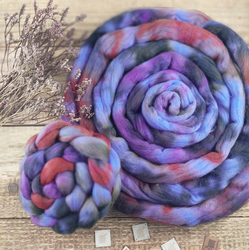 LILA MIX vlna merino extra fine, česanec | Woolento