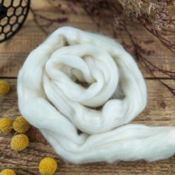 NATUR rúno, česanec merino a kid mohér | Woolento 