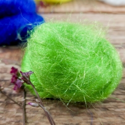 GLOW NYLON  česané trblietavé  vlákno na tvorenie | Woolento