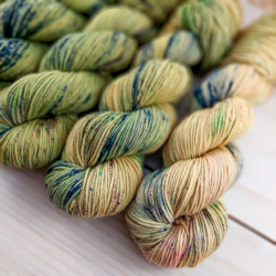 SANDRO - fade set, hand dyed knitting yarn Woolento  - kopie
