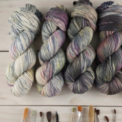 PABLO - fade set, hand dyed knitting yarn Woolento