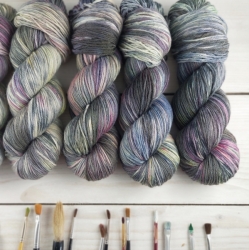 PABLO - fade set, hand dyed knitting yarn Woolento