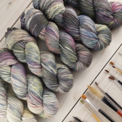 PABLO - fade set, hand dyed knitting yarn Woolento