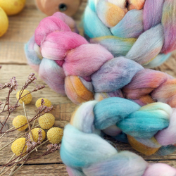 PASTEL MIX ručne farbená merino vlna | Woolento 