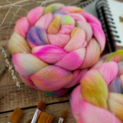 PINK MIX  česanec merino extra jemné | Woolento