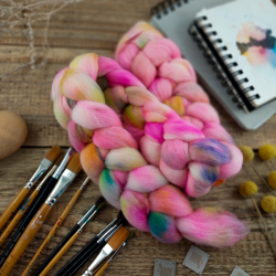 PINK MIX  česanec merino extra jemné | Woolento