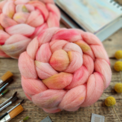 LOSOSOVÝ MIX merino vlna, česanec ručne farbený | Woolento
