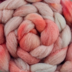 LOSOSOVÝ MIX ručne farbená lokálna merino vlna | Woolento 