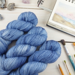 VILJAPELLOT - sada priadzí na pletenú šatku, Woolento hodváb-merino