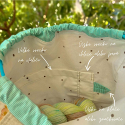 Knitting Project Bag, XL