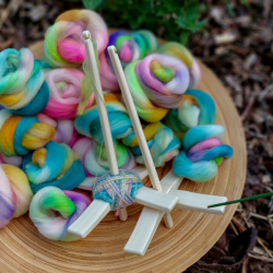 Lightweight Turkish Drop Spindle | Eco-Friendly & 3D Printed