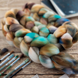 OKROVÁ / HNEDÁ/ TYRKYSOVÁ slovenská merino vlna | Woolento
