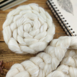 BIELA  mix merino vlna a ľan | Woolento