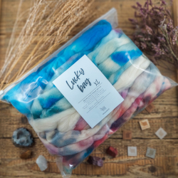 LUCKY BAG XL WINTER  farebný mix vlny merino | Woolento