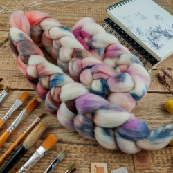 BIELA/ STARORUŽOVÁ slovenská merino vlna | Woolento