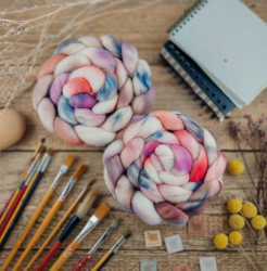 BIELA/ STARORUŽOVÁ česanec merino fine | Woolento 