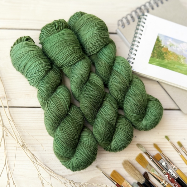 FERN GREEN Merino Single 400 | Woolento