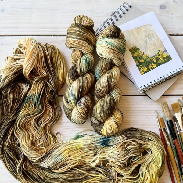  HAPPY CYRIL ručně barvená příze Just Wool | Woolento