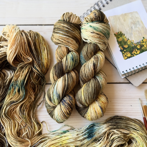 HAPPY CYRIL ručně barvená příze Just Wool | Woolento