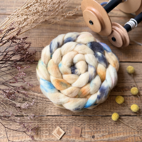 SLONOVINOVÁ/ MODRÁ  hand-dyed local merino wool | Woolento